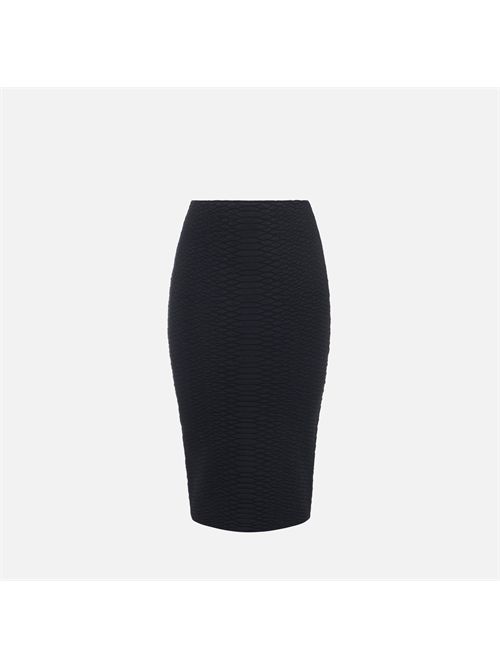 Gonna in maglia a trama snake ELISABETTA FRANCHI | GK10S67E2/110
